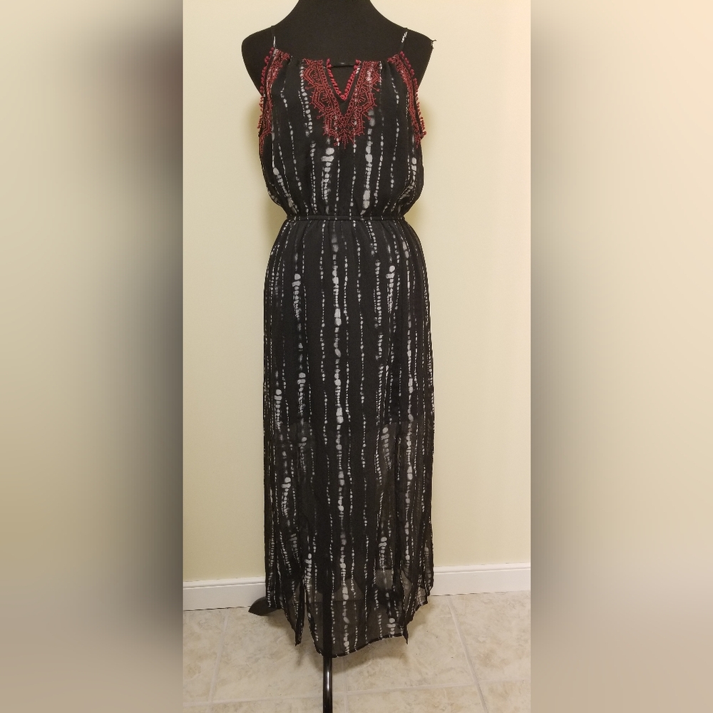 Chiffon Maxi Dress Knox Rose